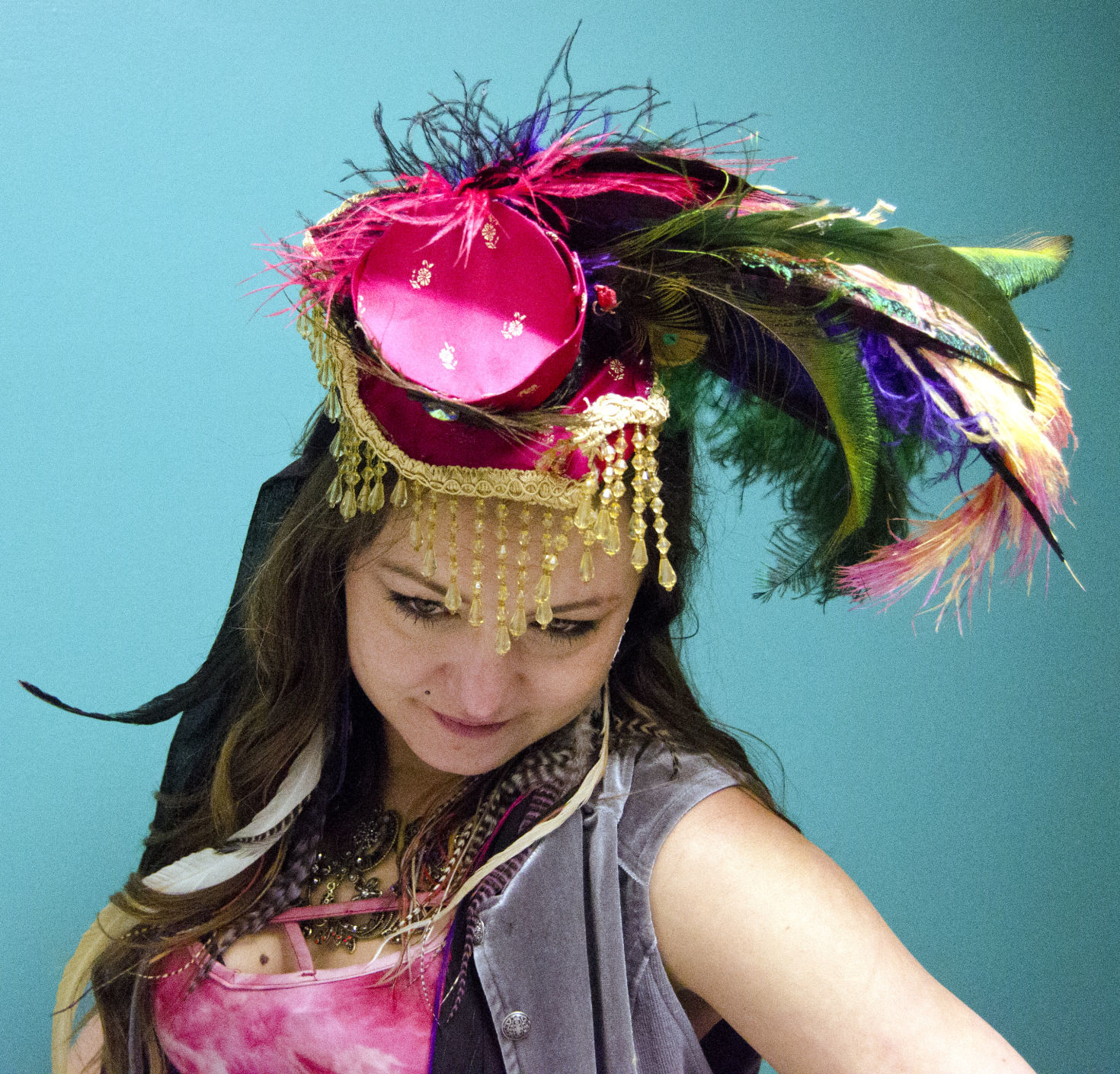 Tosha Riggs pink hat